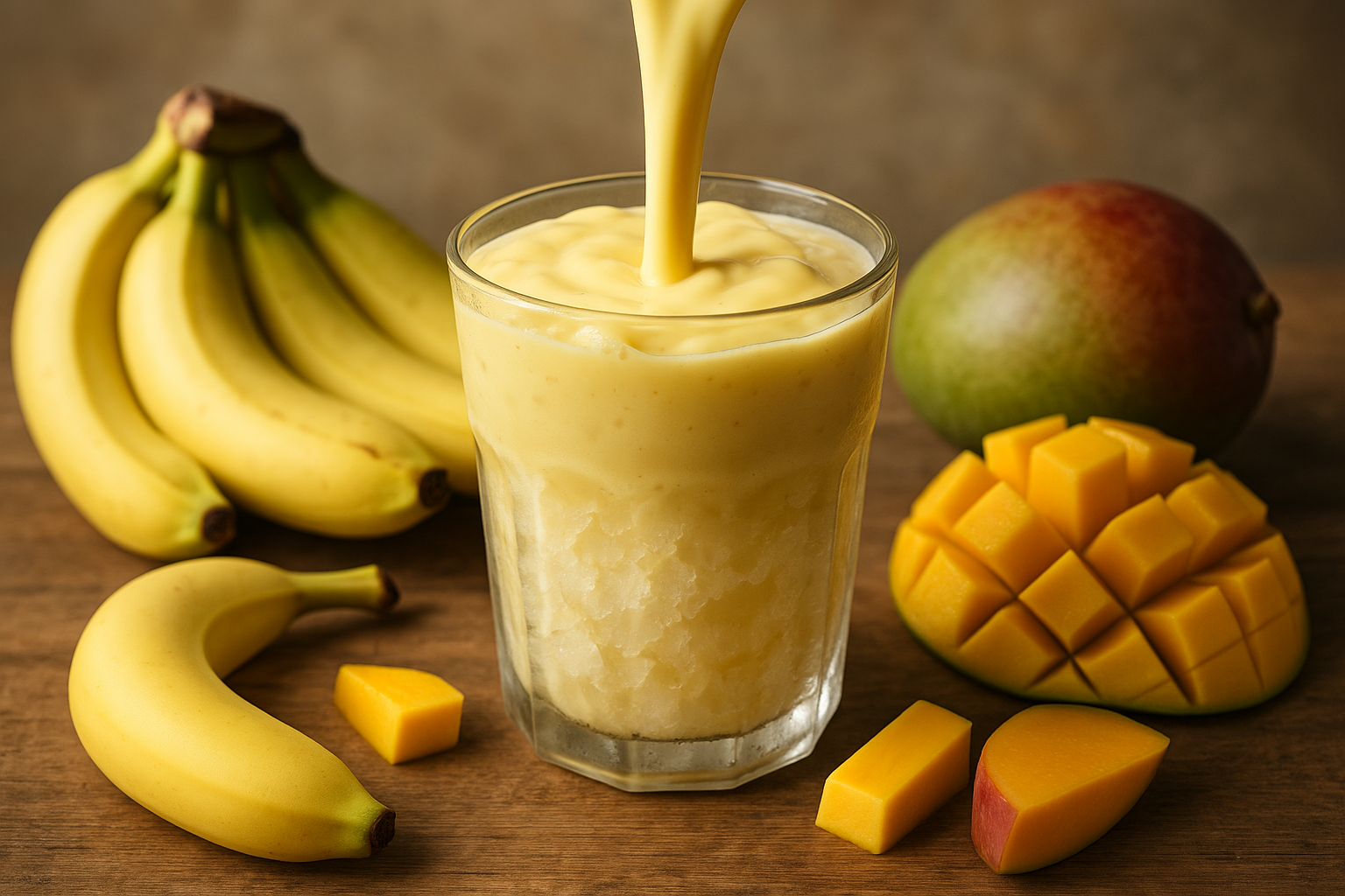 Mango and Banana Smoothie